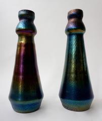 Pair of Murano Glass Vases