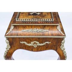 19th Century French Louis Revival Burr Walnut Jardiniere