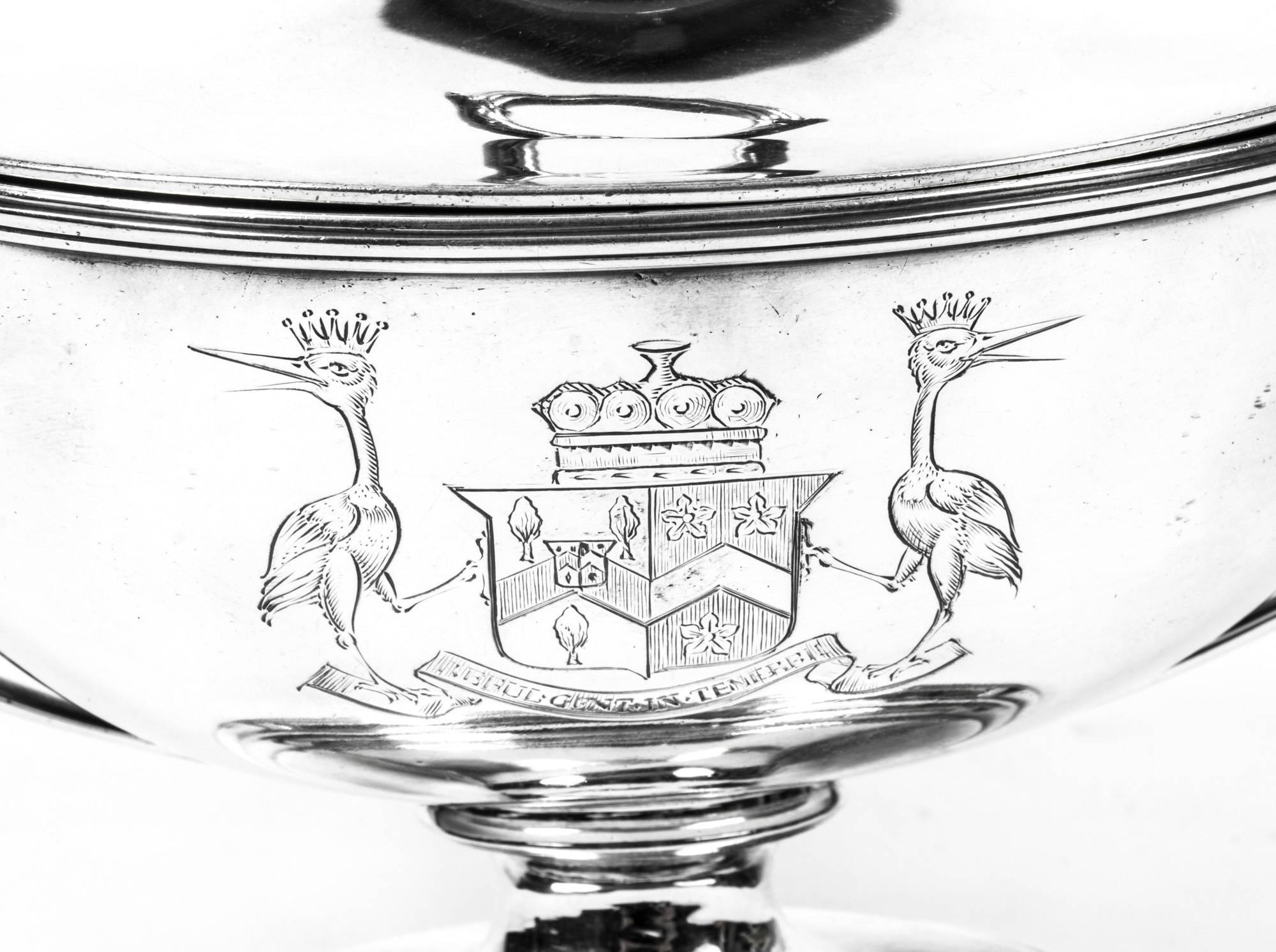Antique Paul Storr Sterling Silver Sauce Tureen, 1802 In Excellent Condition In London, GB