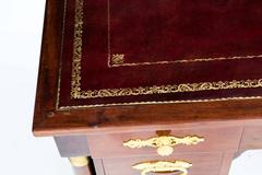 19th Century Empire Ormolu Desk Louise Philippe Style