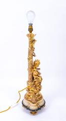 Antique Ormolu Table Lamp Louis XVI Style, circa 1900