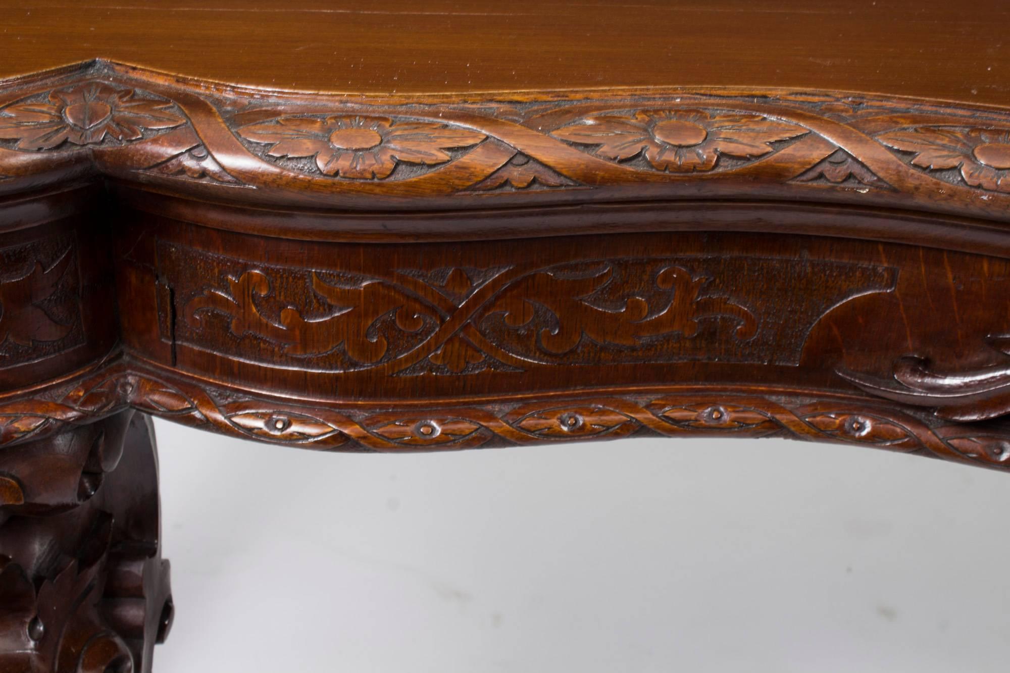 victorian console table