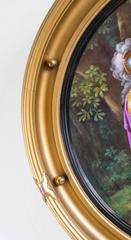 Antique Plaque in Gilded Frame After A. Kauffman, circa 1880