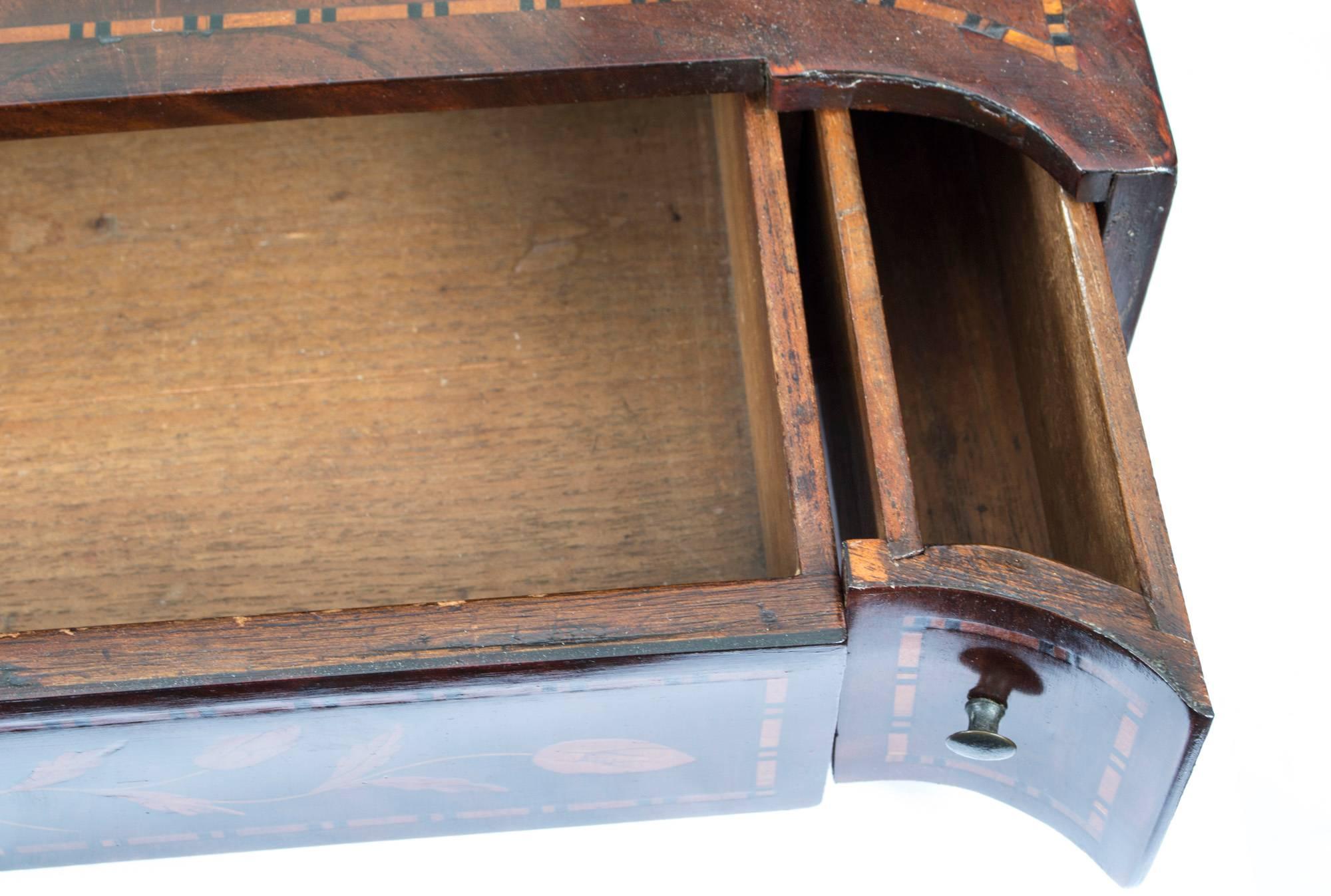 18th Century Dutch Marquetry Dressing Table Mirror 6