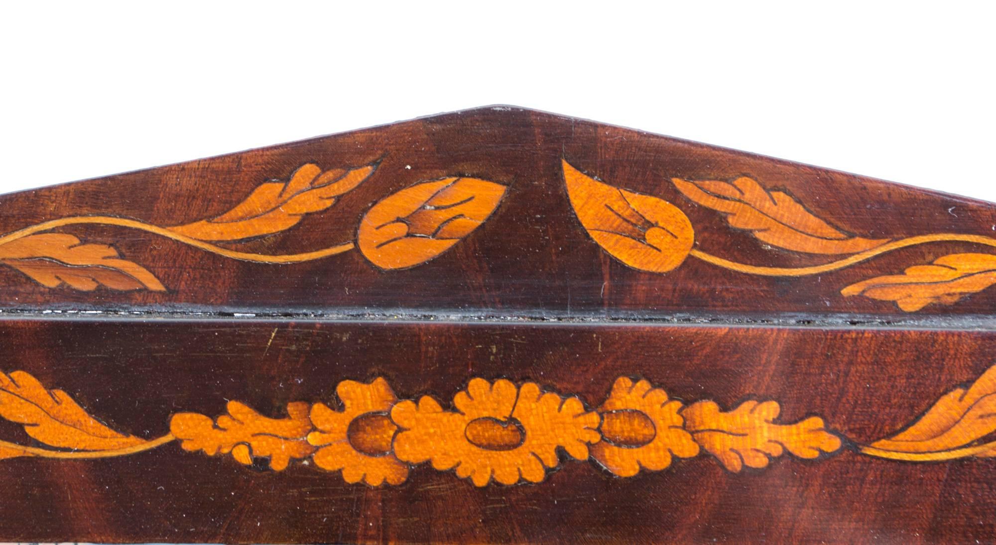 Late 18th Century 18th Century Dutch Marquetry Dressing Table Mirror