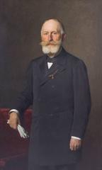 Antique Victorian Portrait George Everitt of Knowle Hall, 1893