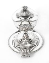 Antique Paul Storr Sterling Silver Soup Tureen and Stand, 1794