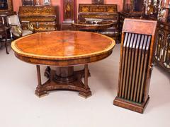 Stunning Theodore Alexander Flame Mahogany Jupe Dining Table, 20th Century