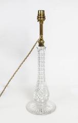 19th Century Clarke's Cricklite Crystal and Ormolu Table Lamp