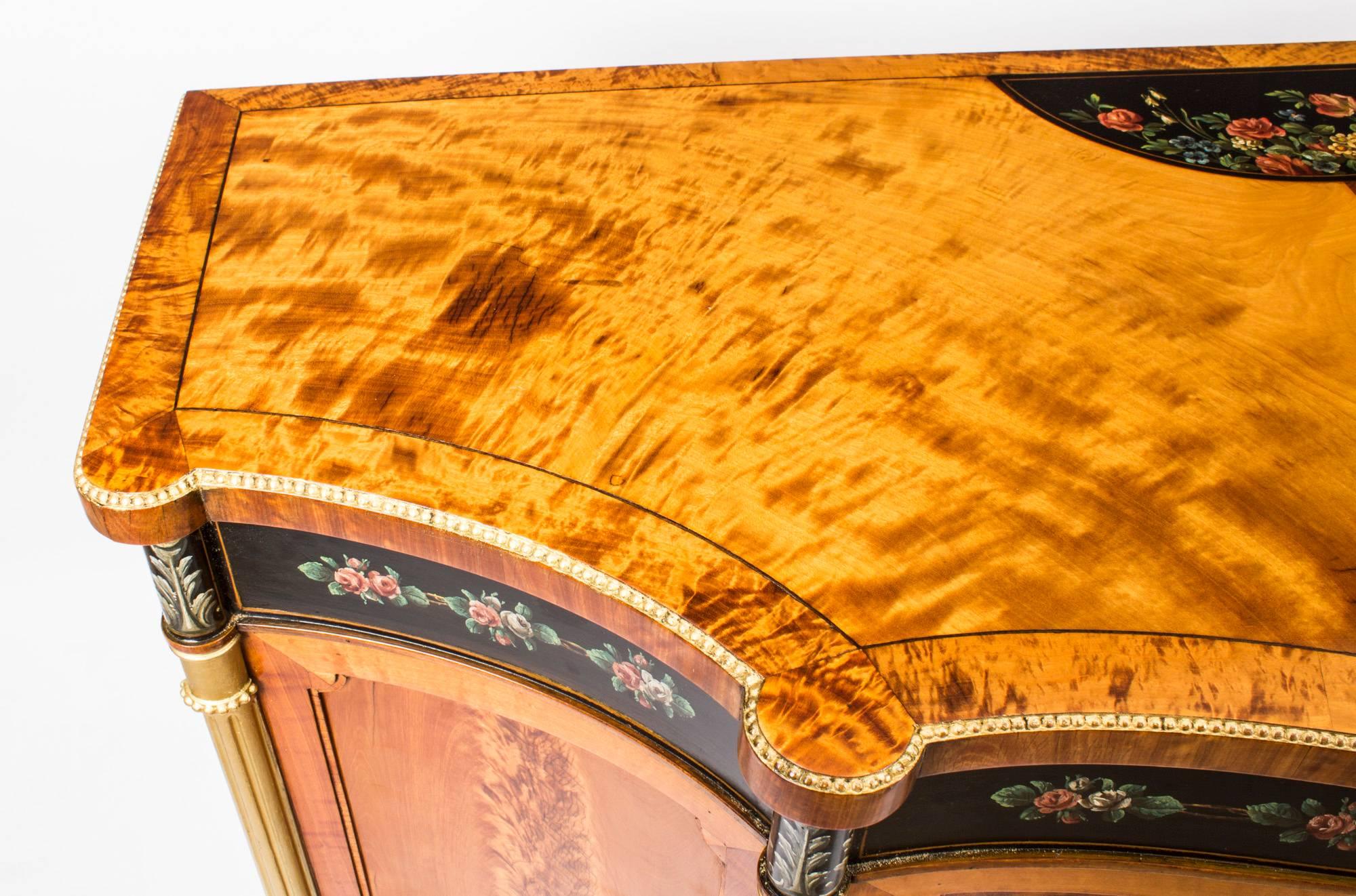 mahogany and satinwood edwardian chimneypiece