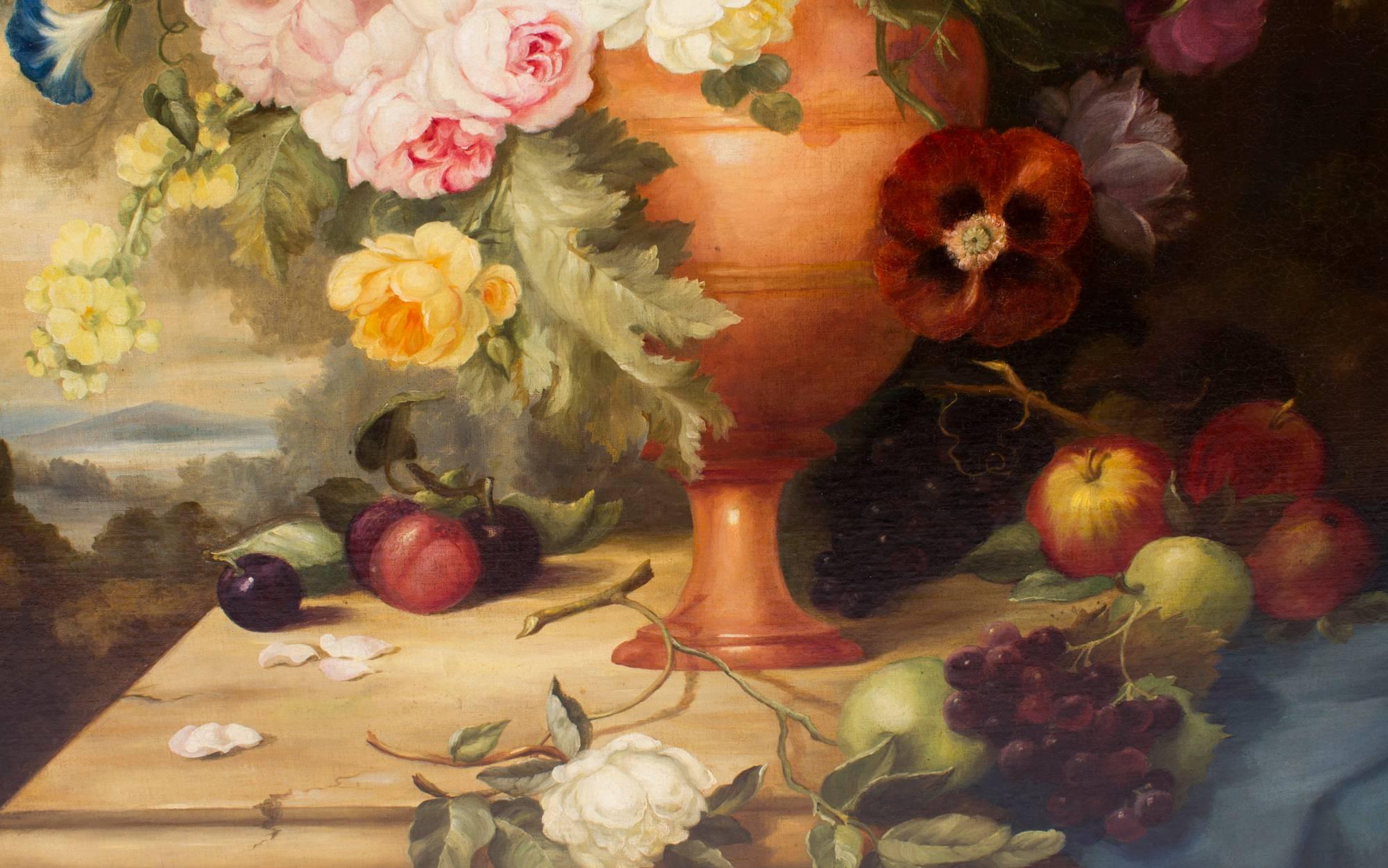 floral still life paintings
