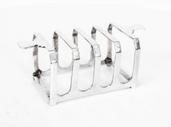 Antique Pair of Art Deco Mappin & Webb Toast Racks