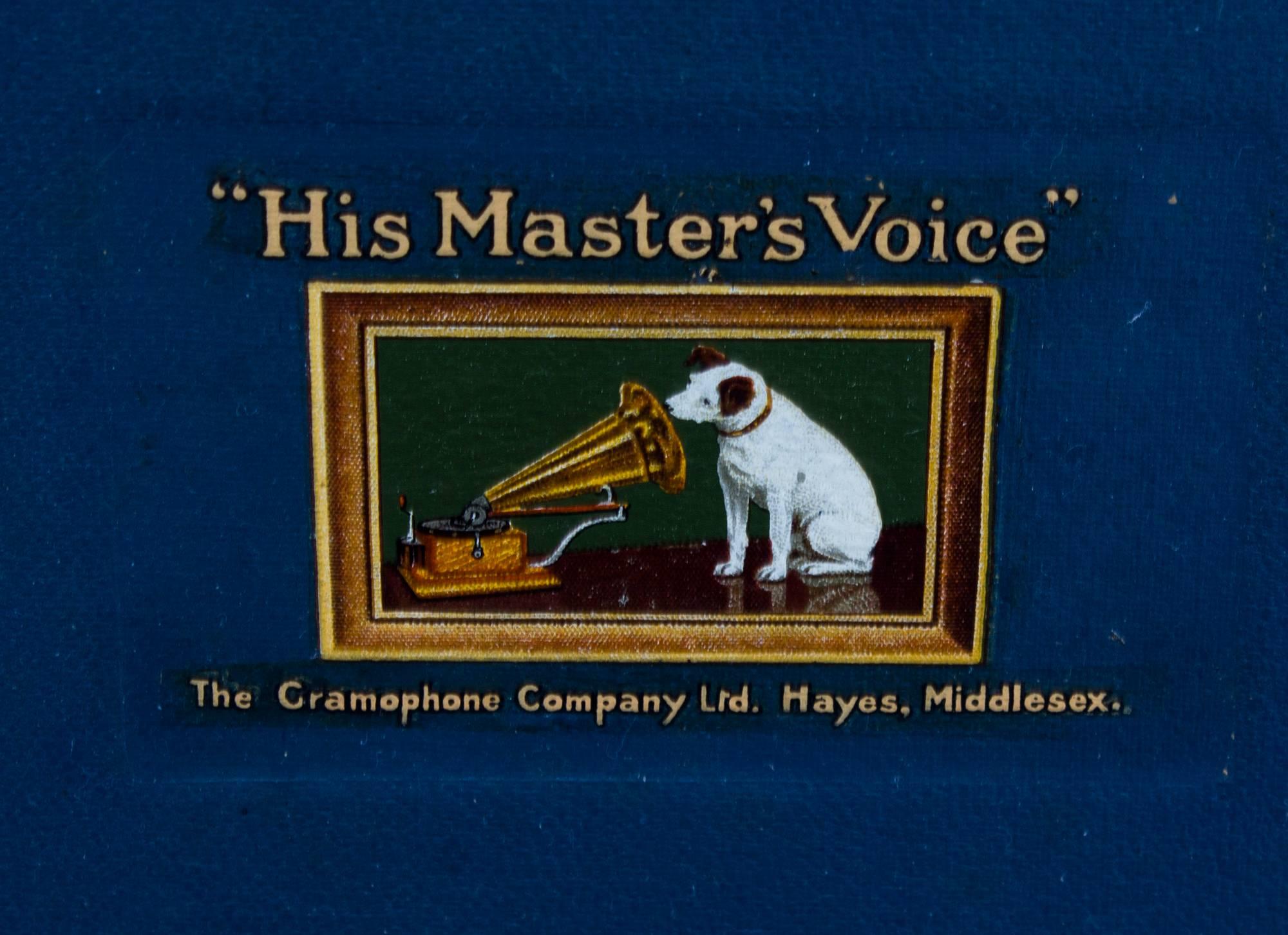 hmv portable gramophone