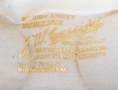 Antique Victorian Silver Napkin Rings Martin Hall, 1915