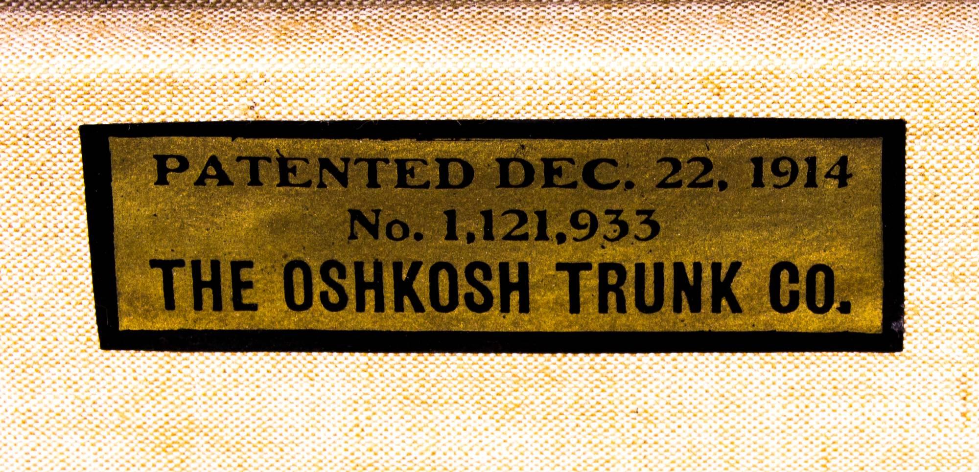 vintage oshkosh luggage