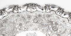 Antique George III Old Sheffield Tray by Cresswick, 1811