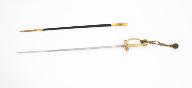 Atique Rajper Antique Rapier by McCallan, St James Street, London, Late 19th Century ...