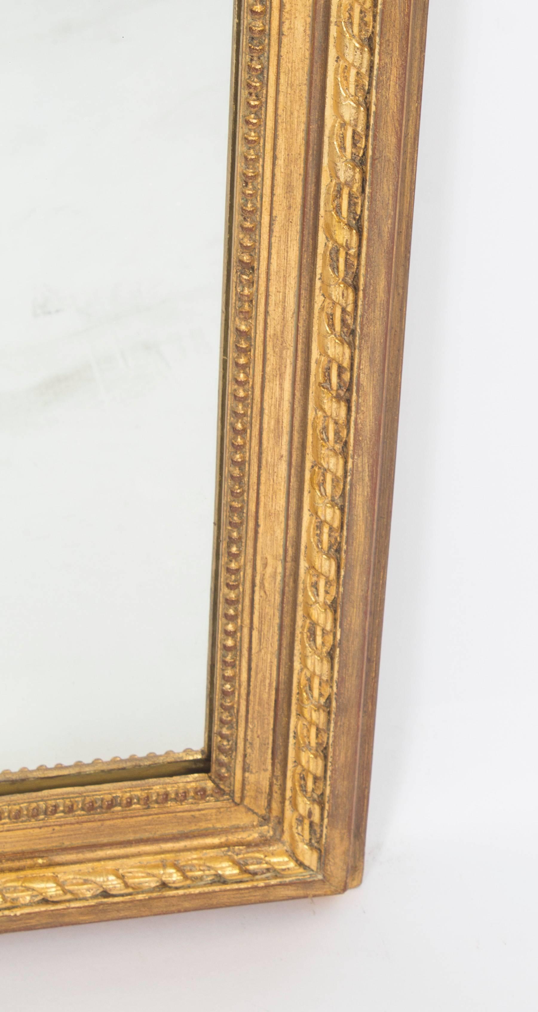19th Century George II Style Parcel-Gilt Wall Mirror 4