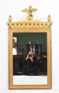 19th Century George II Style Parcel-Gilt Wall Mirror