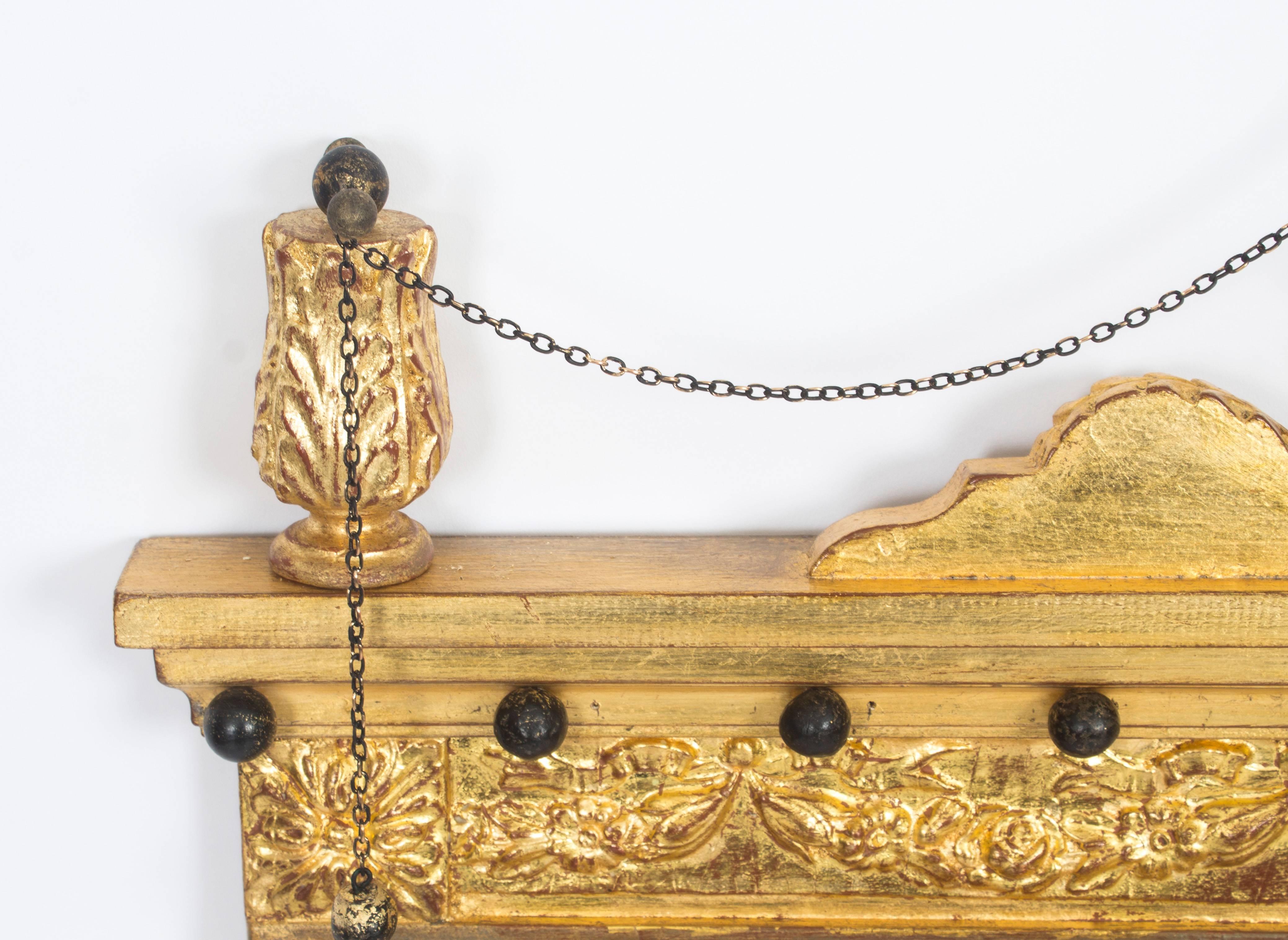 19th Century George II Style Parcel-Gilt Wall Mirror In Excellent Condition In London, GB