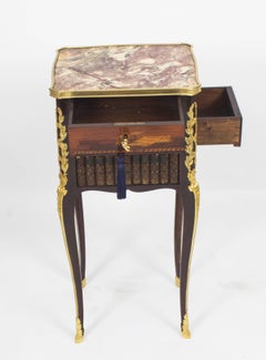 Antique Napoleon III Table en Chiffoniere G.Trollope & Sons, 19th Century
