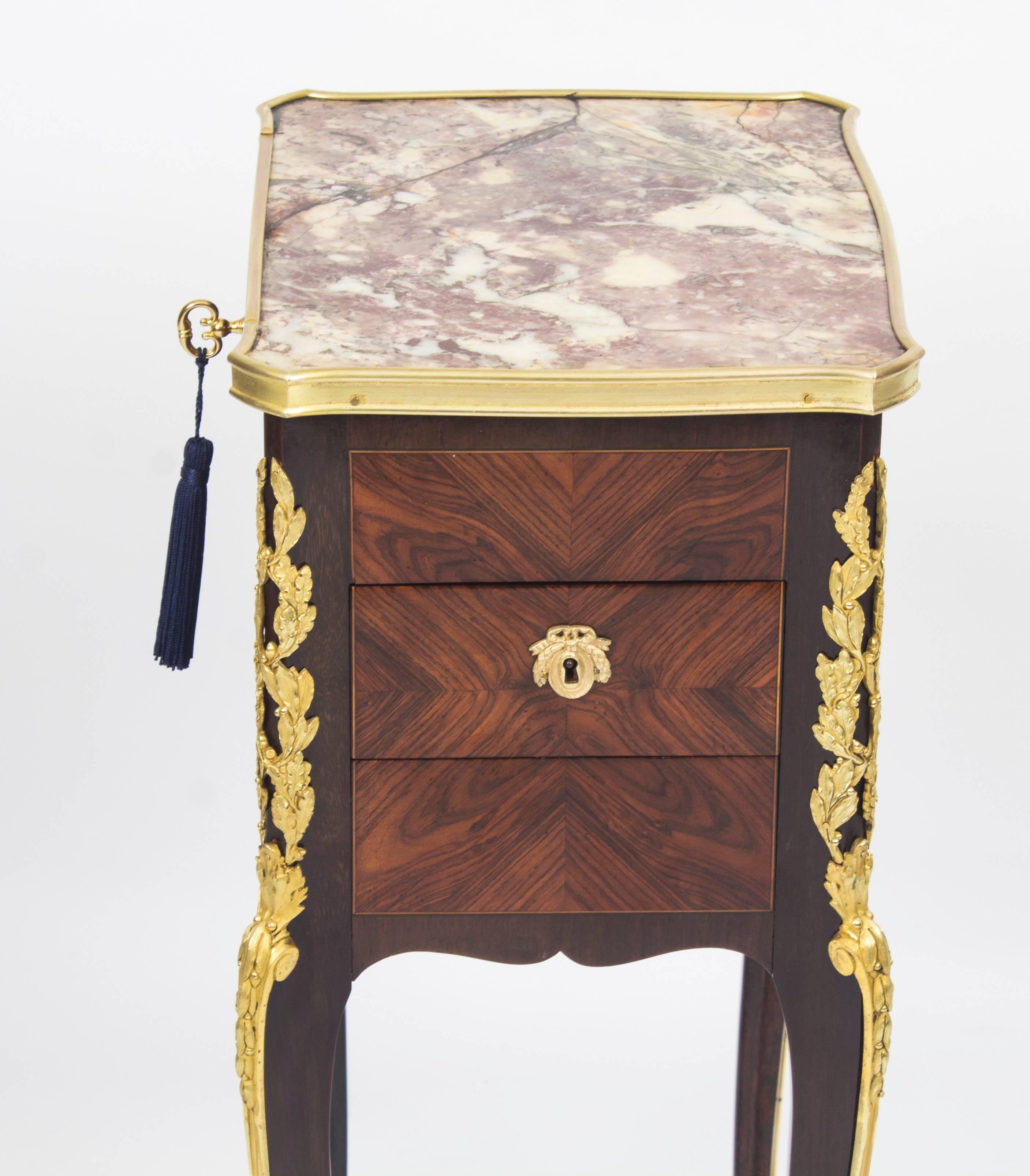 Antique Napoleon III Table en Chiffoniere G.Trollope & Sons, 19th Century 2
