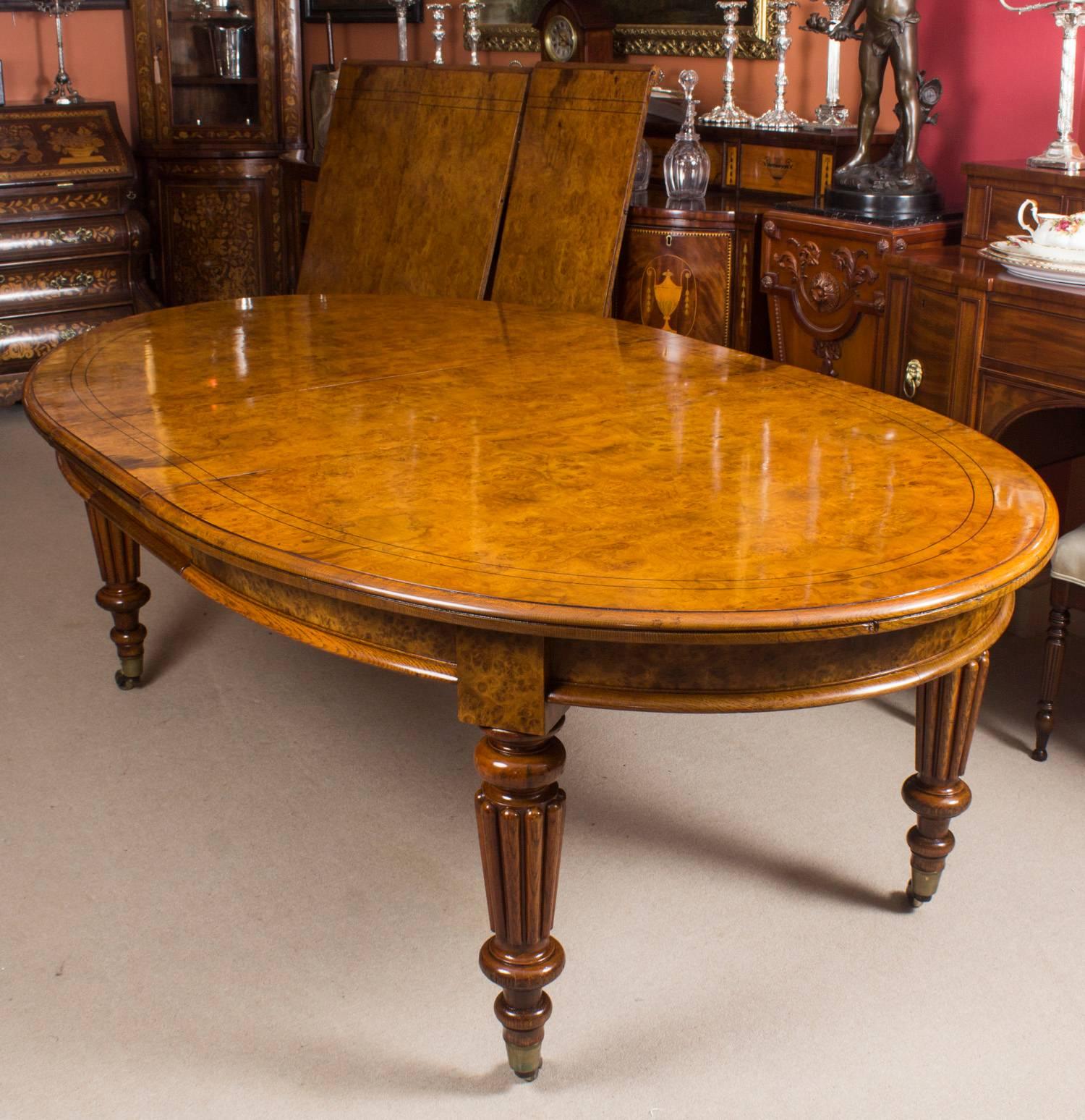 Antique Pollard Oak Victorian Extending Dining Table And 12 Chairs Antique Pollard Oak Victorian Extending Dining Table And 12 Chairs 19th Century At 1stdibs