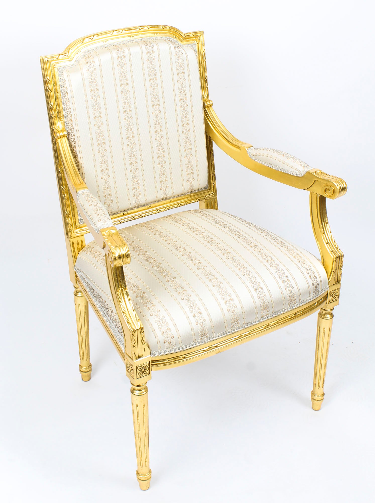 Bespoke Sets Of Giltwood Armchairs In The Louis Xv Style Im
