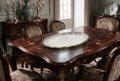 Antico Grande Vassoio Salver di Paul Storr in argento di William IV del XIX secolo