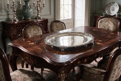 Salière ancienne en argent massif de Georges III par Paul Storr, 19e siècle