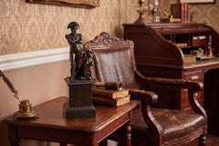 Antique Library Bronze of Napoleon Bonaparte 19th Century