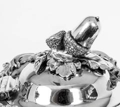 Antike Paul Storr Sterling Silber Kaffeekanne:: 1833