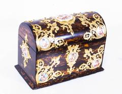 Antique Coromandel Irish Dublin Writing Set, circa 1880