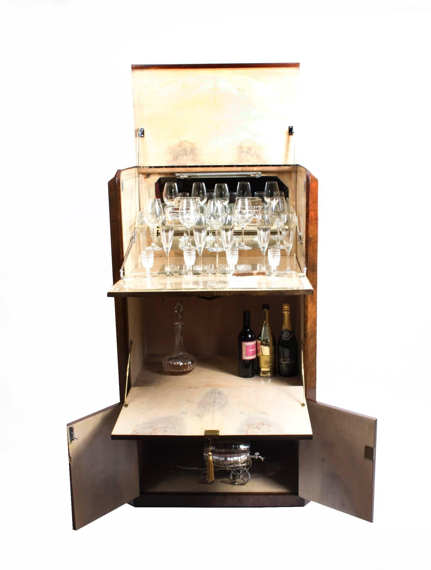 art deco drinks cabinet