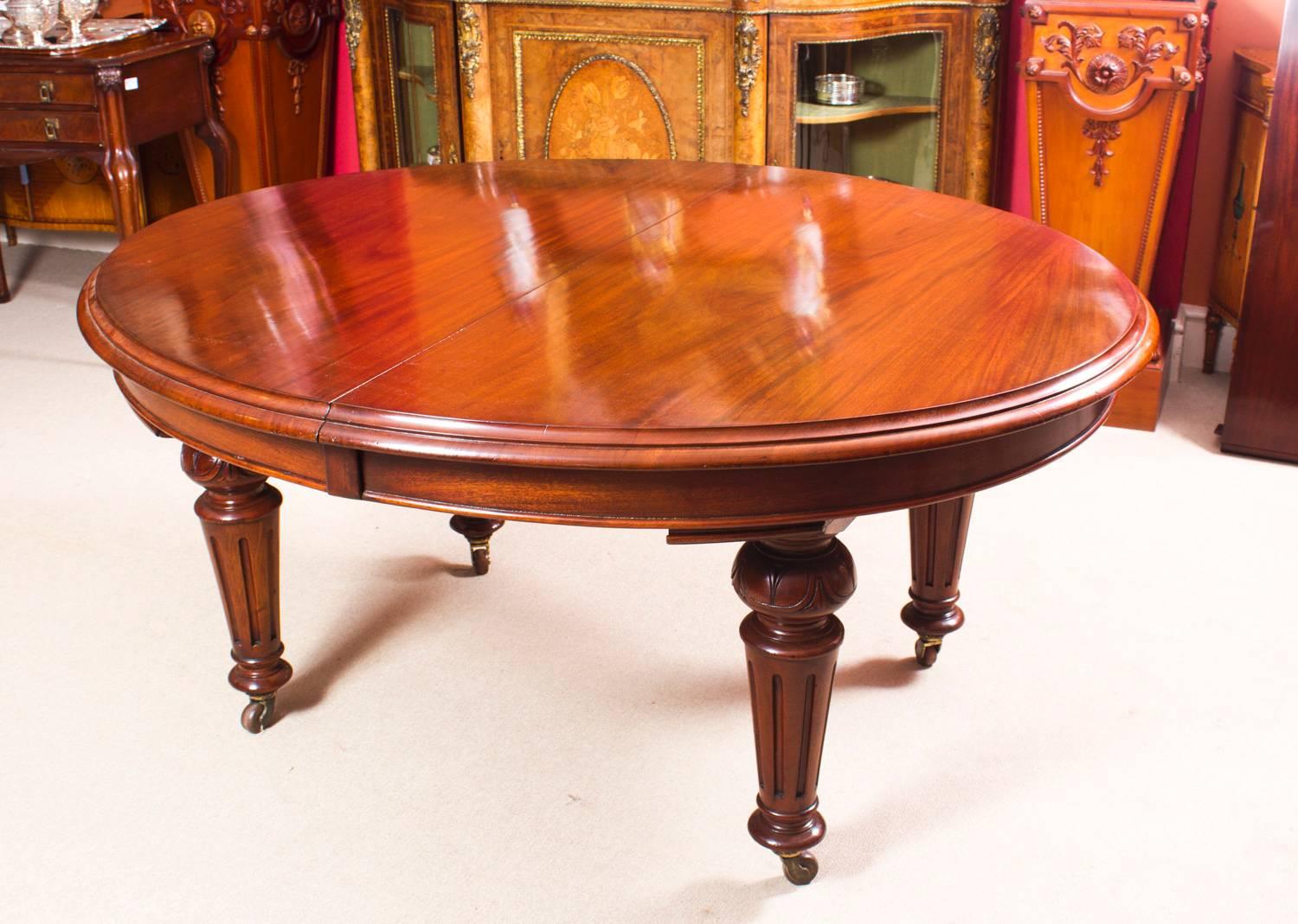 antique victorian dining table