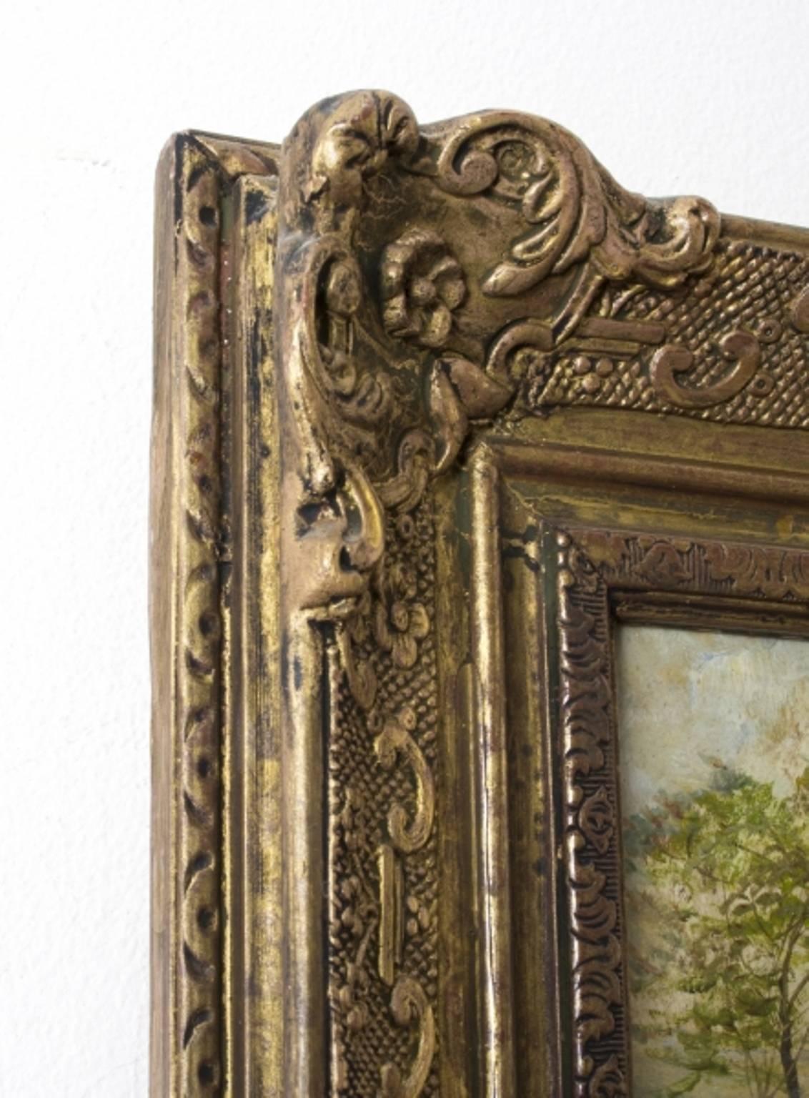 Antique Oil Painting David Payne 3
