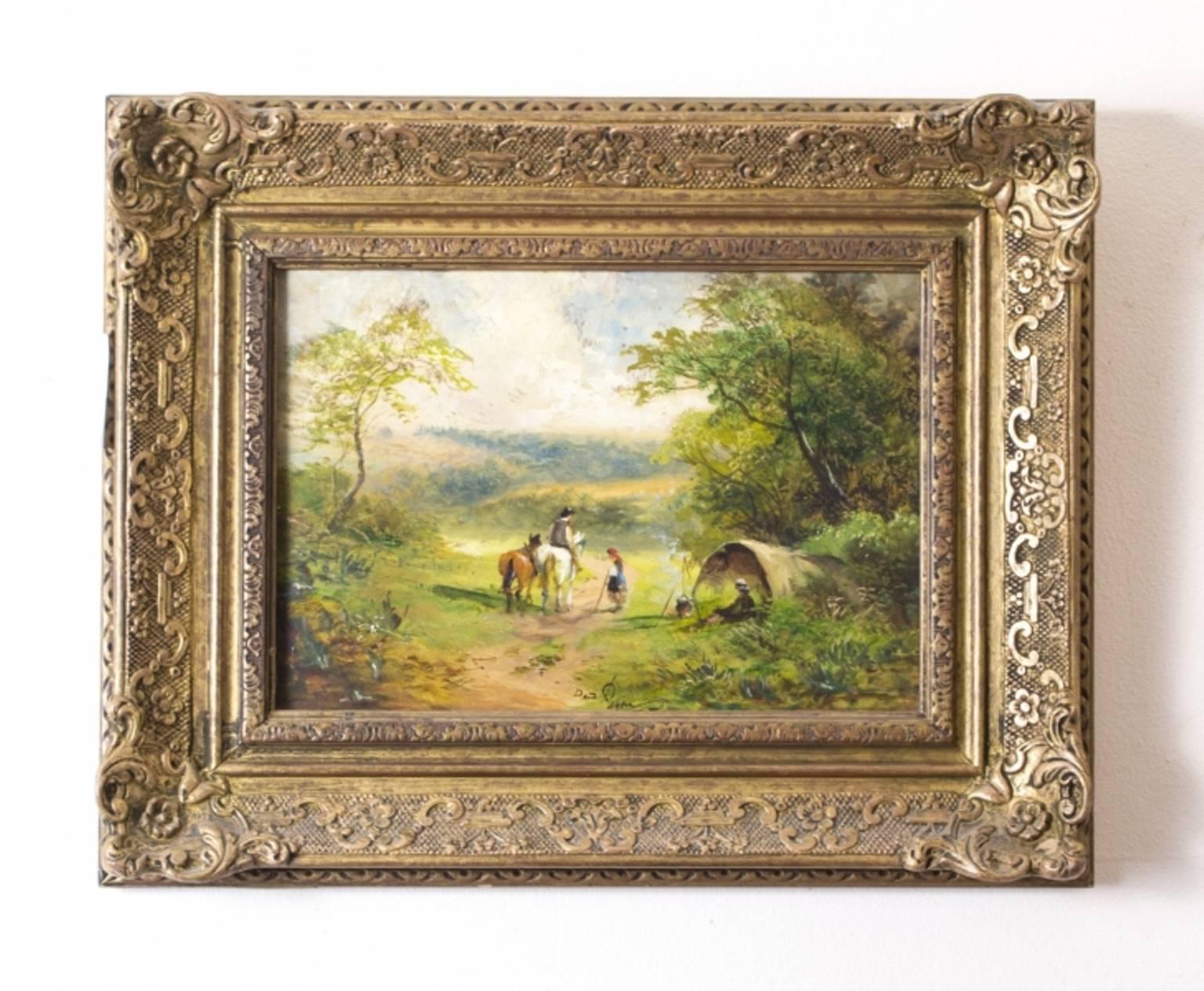 Antique Oil Painting David Payne 5