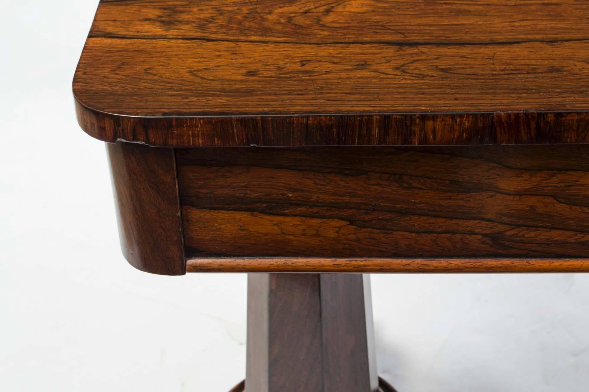 19th Century William IV Rosewood Writing Sofa Table In Excellent Condition In London, GB