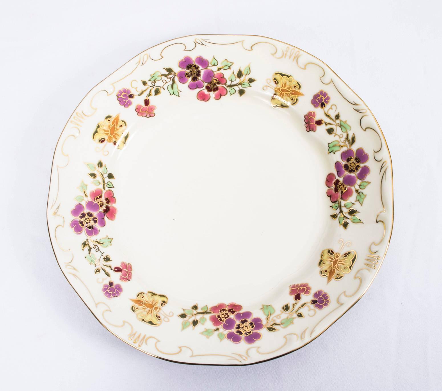 zsolnay porcelain plates