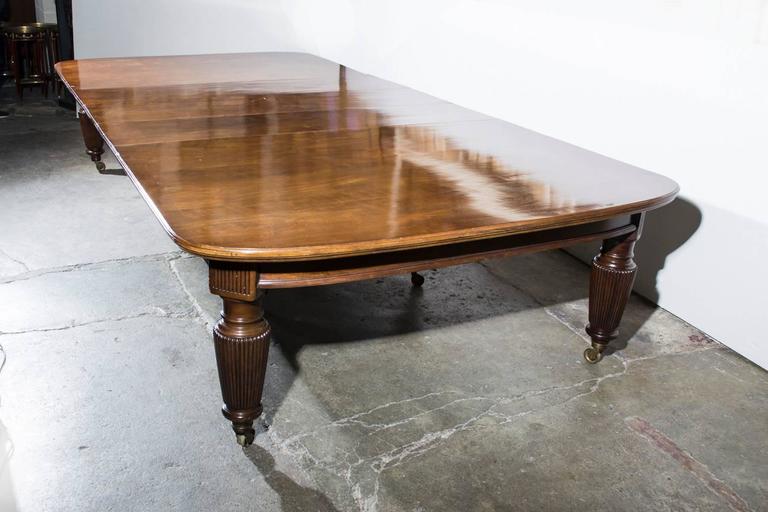 Antique Extending Dining Table 14 Chairs Circa 1880 At 1stdibs