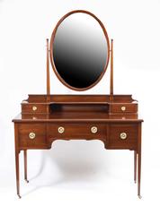 Antique Edwardian Mahogany Dressing Table, circa 1900