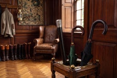 Antique Silver & Malacca Chinese Walking Stick Cane 19th Century 92cm/ 36inches