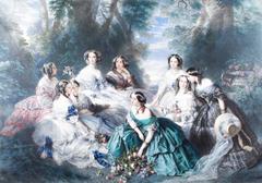 Antique Hand-Colored Lithograph by L Noel, circa 1860