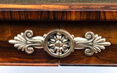 Antique Regency Rosewood Writing Library Table, circa 1820