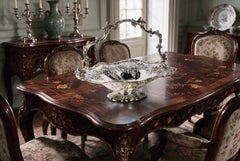 Antique Victorian Silver Plated Fruit Basket Mid 19th Century