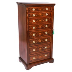 Antique Edwardian Wellington Chest by J Shoolbred c1900