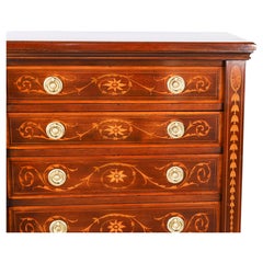 Antique Edwardian Wellington Chest by J Shoolbred c1900