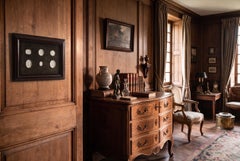 Colección de grabados antiguos enmarcados del «Grand Tour», estilo clásico, principios del siglo XIX