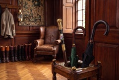 Antique French Gold plate Sevres Porcelain Walking Sword Stick19th C 89cm 35"