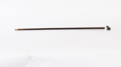 Antique Art Deco Novelty Parrot Walking Stick Cane 96cm/ 37.5inches 20th Century